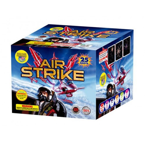 Air Strike 3D label (WC)