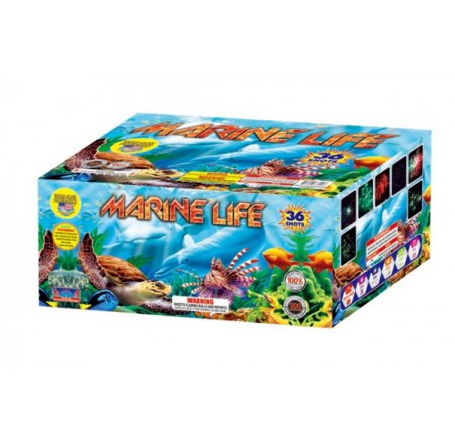 Marine Life 3D label (WC)