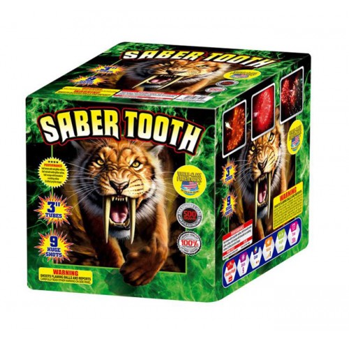 Saber Tooth 3D label (WC)